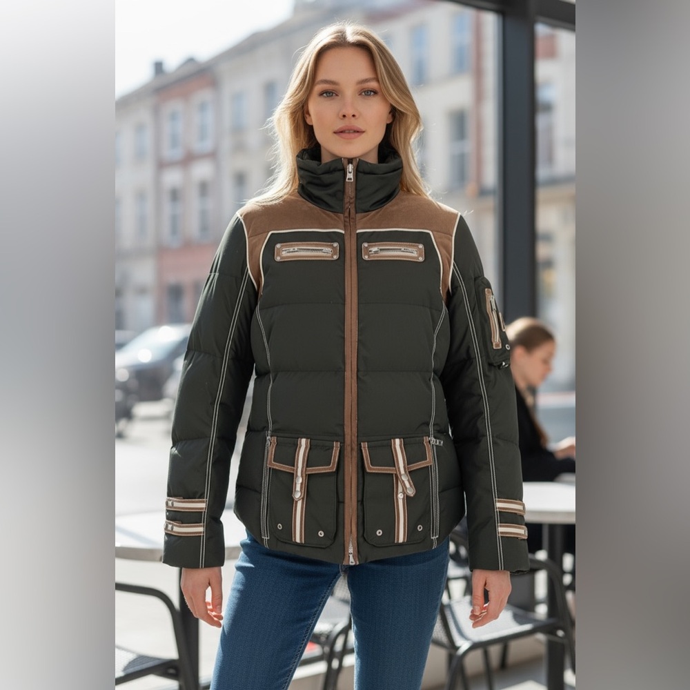 Bogner Women’s Winter Puffer Jacket Made in Germany. US 8